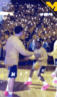 Go Blue March Madness GIF by Michigan Athletics