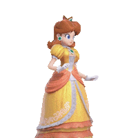 Super Mario Daisy Sticker