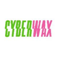 cyberwax cyberwax cyberwax logo Sticker