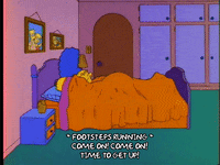 disturb homer simpson GIF