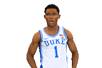 College Basketball Kiss Sticker by Duke Men's Basketball