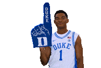 Caleb Dukembb Sticker by Duke Men's Basketball