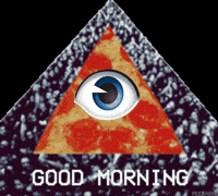 Good Morning Pizza GIF by PEEKASSO