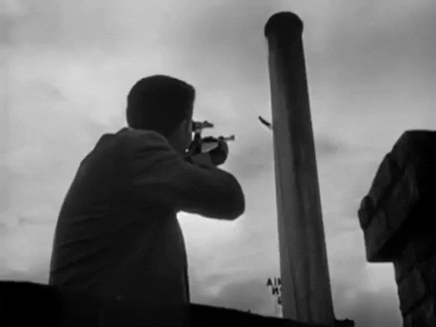 Endoftheworldartist giphygifmaker the sniper GIF