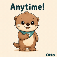 gleespace bow otter no problem otto GIF