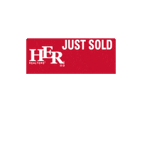 Sold Sticker by HERRealtors