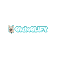 Psitwor spanko glutenzbiszkopta piesgluten glutoglify Sticker