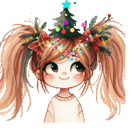 Girl Sticker