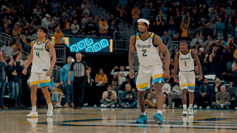 College Basketball GIF by Marquette Athletics