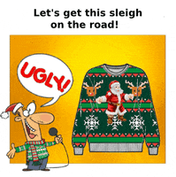 Christmas Ugly Sweater GIF