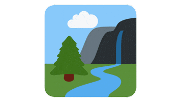 emojivid emoji emojivid places nationalpark Sticker