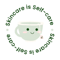 Skincare Tea Sticker by iWhite Korea Official