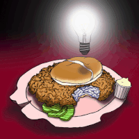 halloween brain GIF by Ellie Skrzat