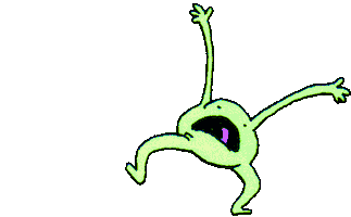 Freak Out Frog Sticker by Neil Sanders
