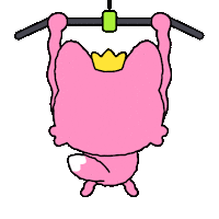 Back Day Workout Sticker by Pinkfong