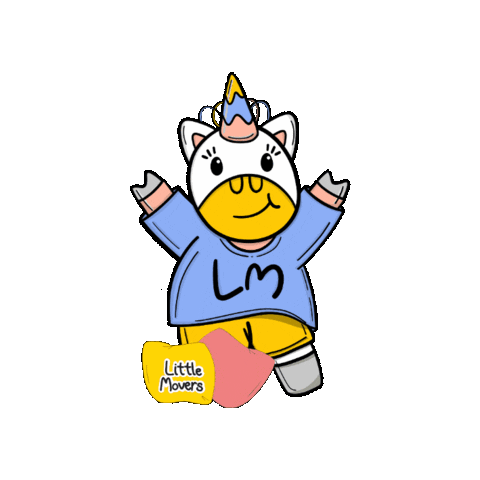 Unicorn Sticker by Move For Life