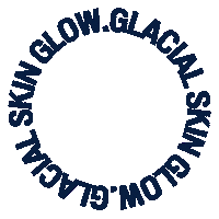 Skincare Glow Sticker by Glacial Skin