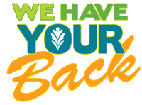 Graduation We Have Your Back Sticker by Oakton Community College