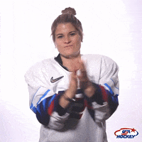 Well Done Clapping GIF by USA Hockey