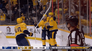 Happy Celebration GIF by NHL