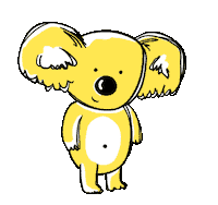 Bear Hello Sticker by Breden Kids