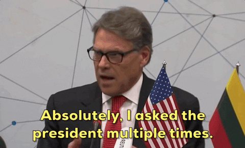 giphyupload giphynewsuspolitics rick perry absolutely i asked the president multiple times GIF