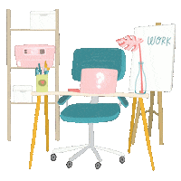 Work Working Sticker