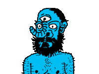 Eyes Blinking Sticker by NathanonKha