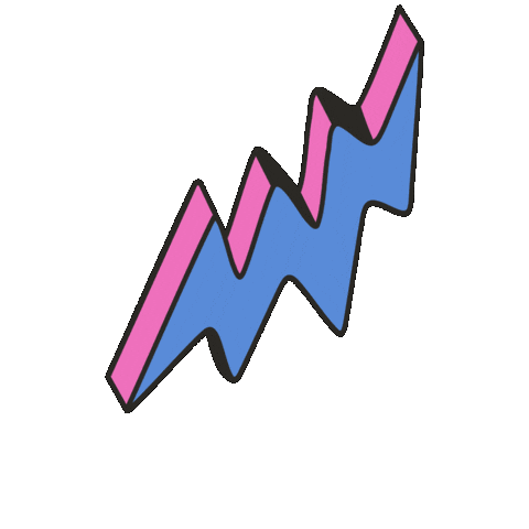 Lightning Bolt Pride Sticker by Maeve Chocolate