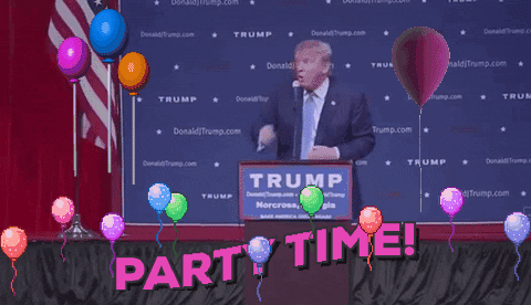 donald trump party GIF