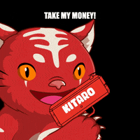 Make It Rain Love GIF by Kitaro World