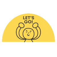 Letsgo Sticker by Saturday Kids