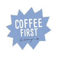 Coffee First Sticker by Dallmayr