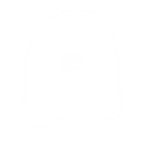 Halloween Ghost Sticker