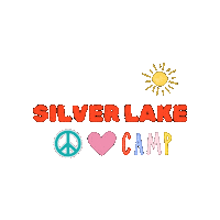 CampChipinaw summer camp summer camp starlight Sticker