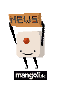 Mangolide giphyupload news attention achtung Sticker