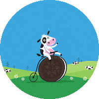 moodicecream mood ice cream cow irish Sticker