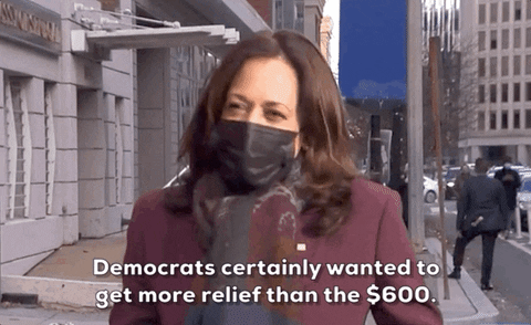 Kamala Harris Stimulus GIF by GIPHY News