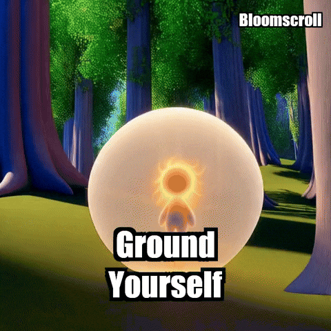 Wisdom Grounding GIF by Bloomscroll