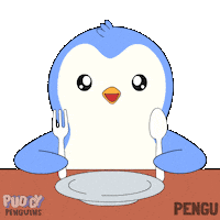 Hungry Feed Me Sticker by Pudgy Penguins