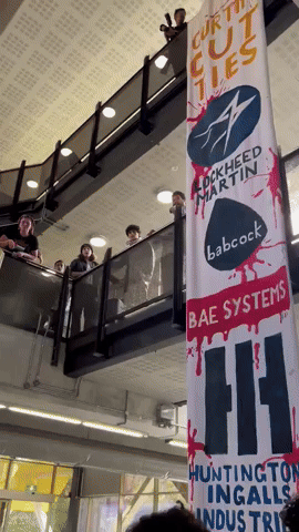 Pro-Palestine Students Occupy University Engineering Building in Perth
