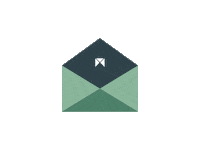 blush envelope Sticker by moniomidesign