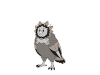 Bird Hector Sticker