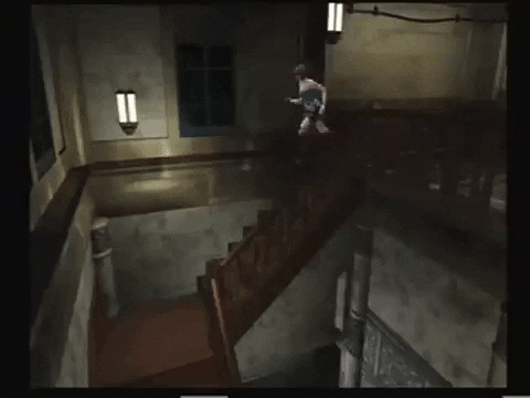 SofNascimento giphygifmaker window stairs nemesis GIF