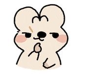 Wink Character Sticker