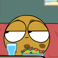 buzzfeedanimation nope cookie yikes go away GIF