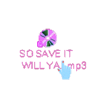 Glitch Love Sticker by [PIAS] UK