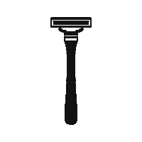 Beard Shaving Sticker by Reyka Vodka