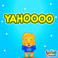 Happy Lets Go GIF by Lucas and Friends by RV AppStudios