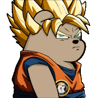 Dragon Ball Nft Sticker by SuperRareBears